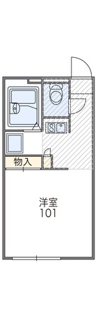 あびこ駅 徒歩15分 1階の物件間取画像